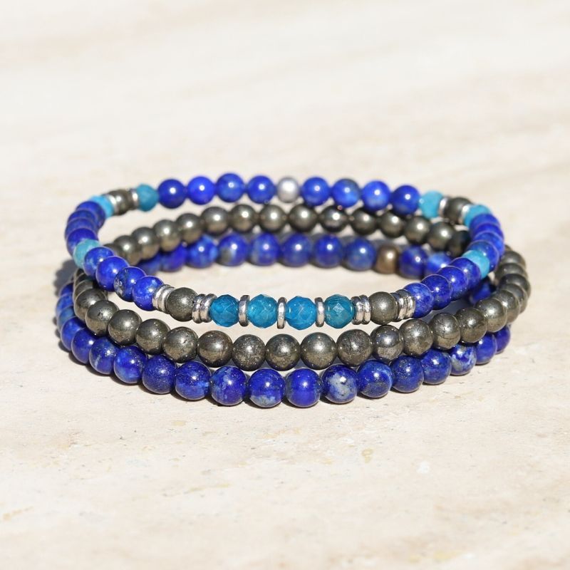 Lapis Lazuli Bracelet deals Set