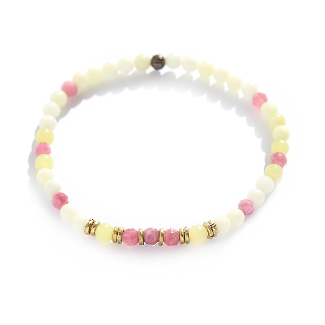 Gentle Heart Bracelet | Pink Tourmaline Bracelet