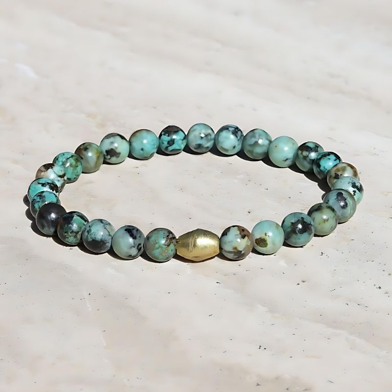 African Turquoise Bracelet