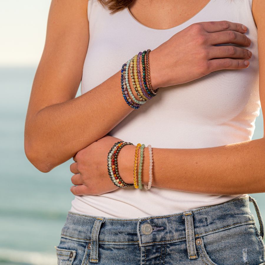 "Peace" Sodalite Delicate Bracelet