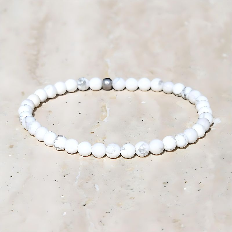 Howlite bracelet