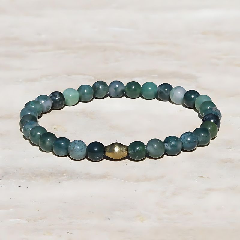 Moss Agate Bracelet