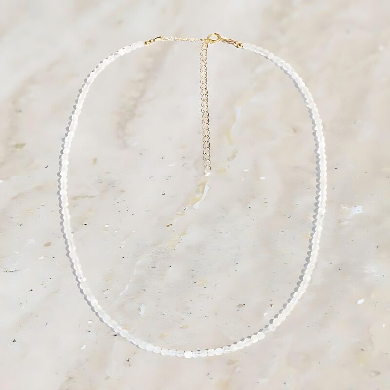 White Moonstone Luxury Necklace