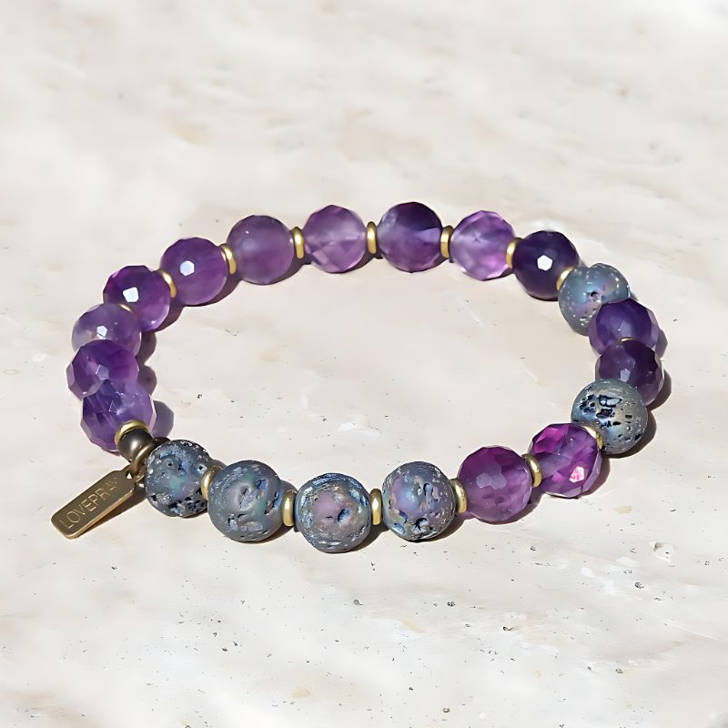 amethyst essential oil bracelet