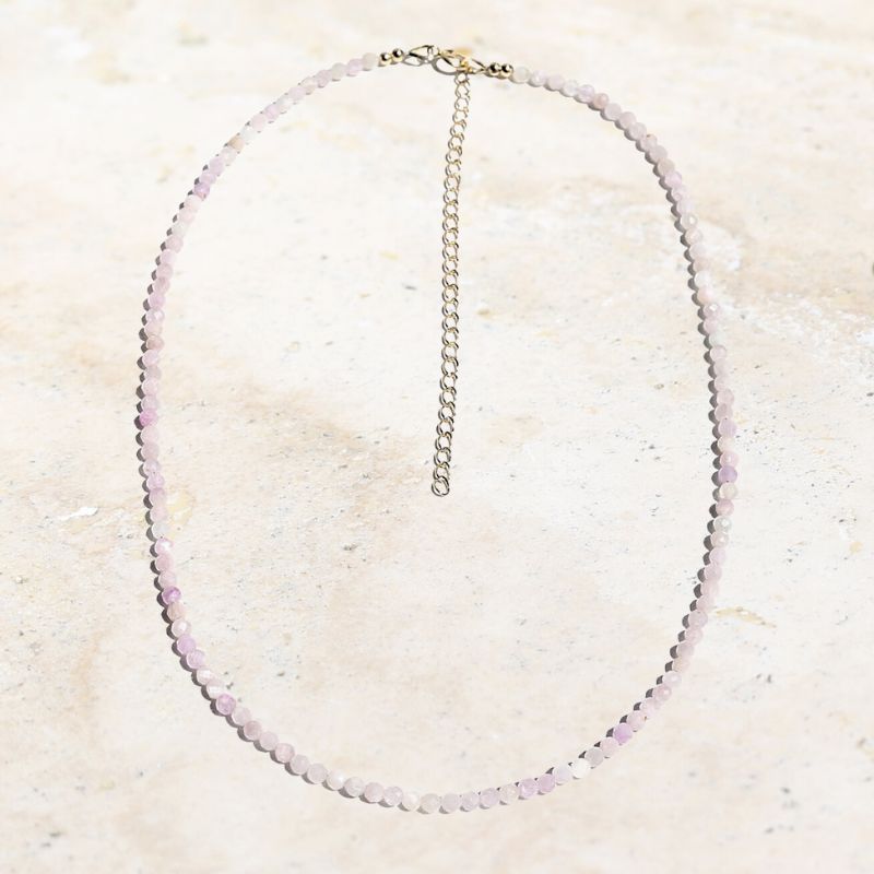 kunzite necklace