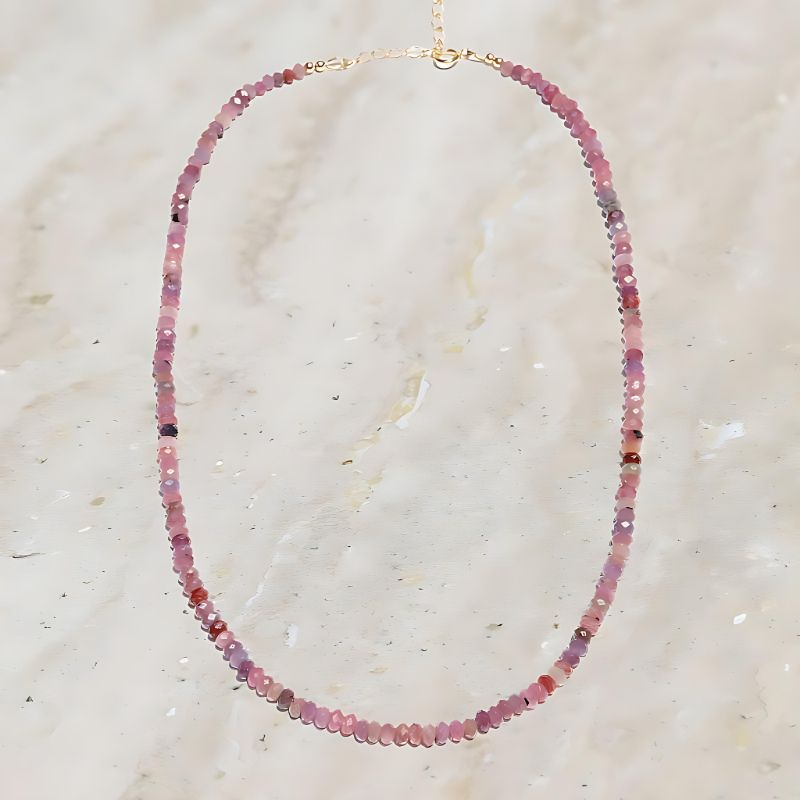 ruby luxury necklace