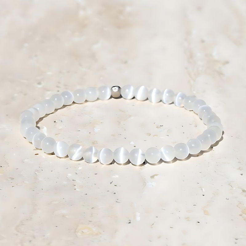 selenite delicate bracelet