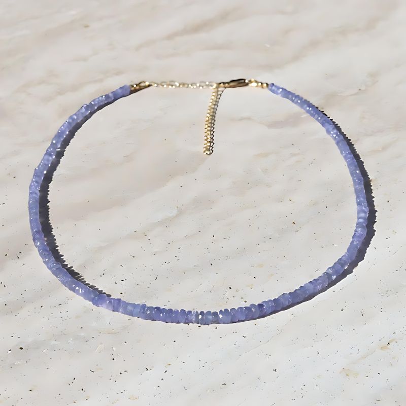 tanzanite luxury necklace