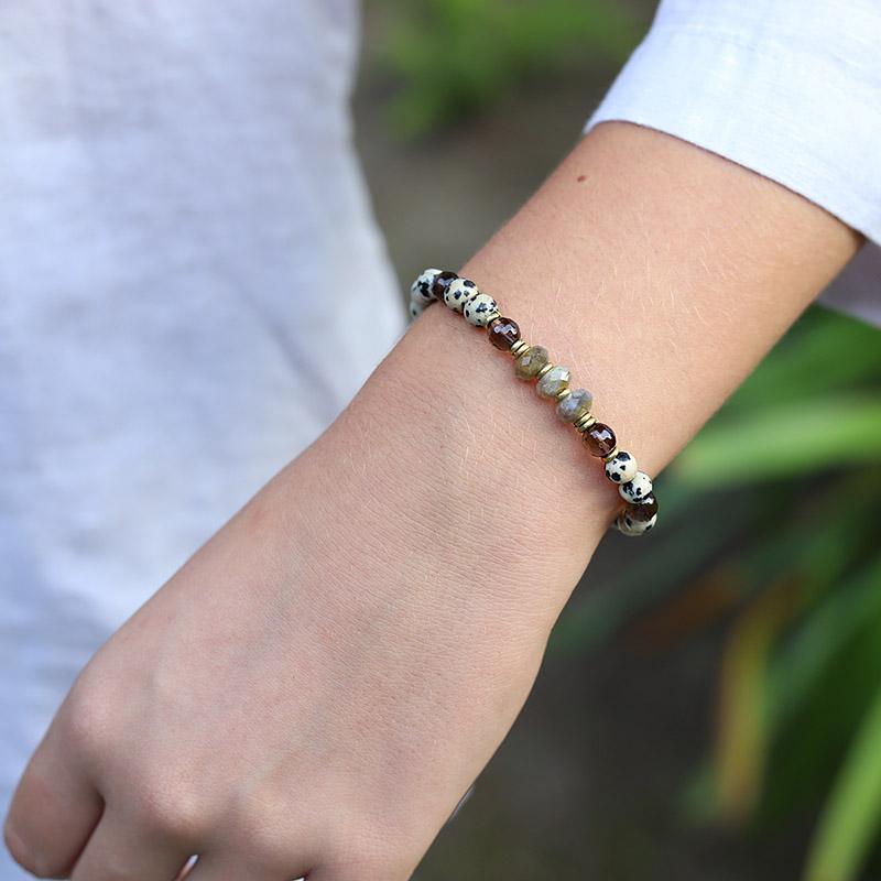 Matte Labradorite Bracelet