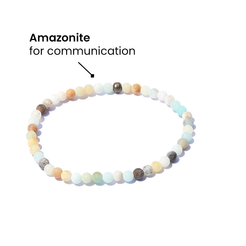 Crystal Code ⋅ Amazonite ⋅ Bracelet - Gems In Style