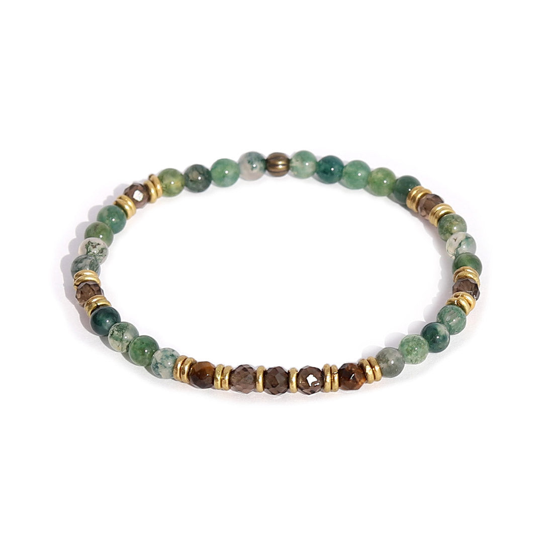 Multi Stone Delicate Gemstone Bracelets - Skinny Bracelets Real Stones ...