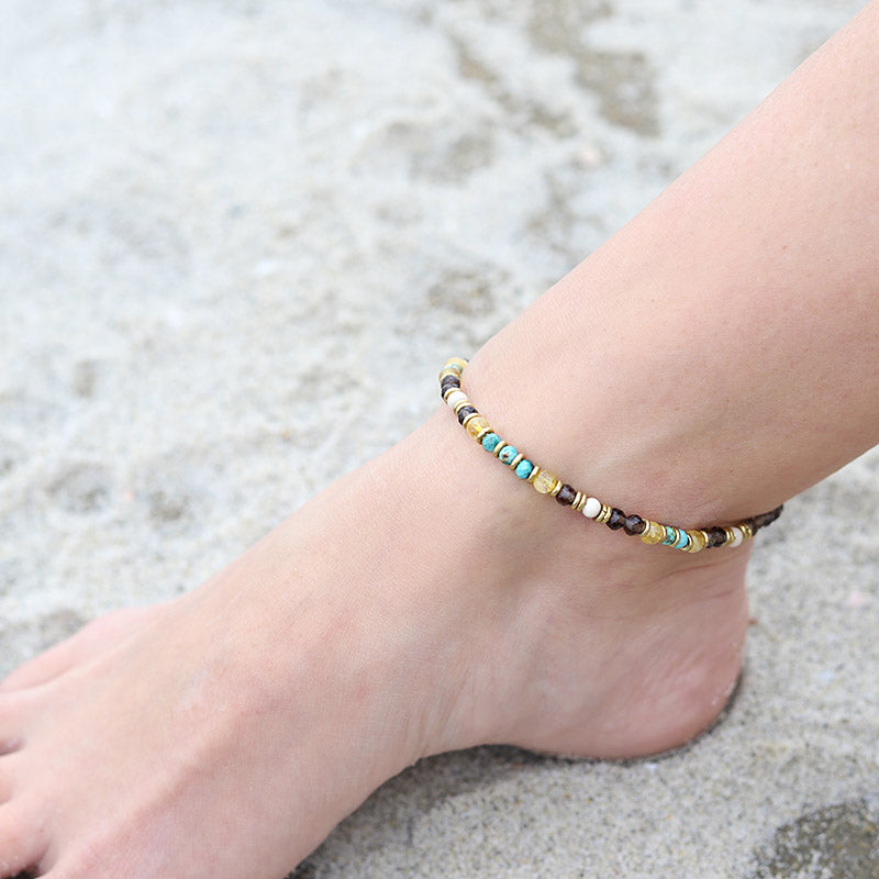 Citrine anklet on sale