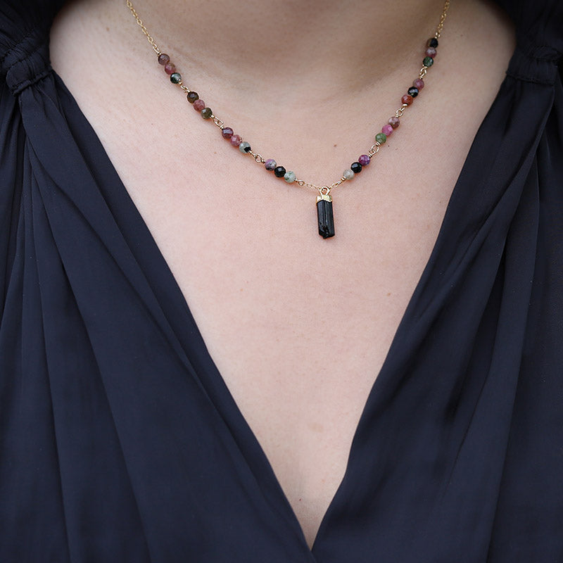 Tourmaline chain hot sale