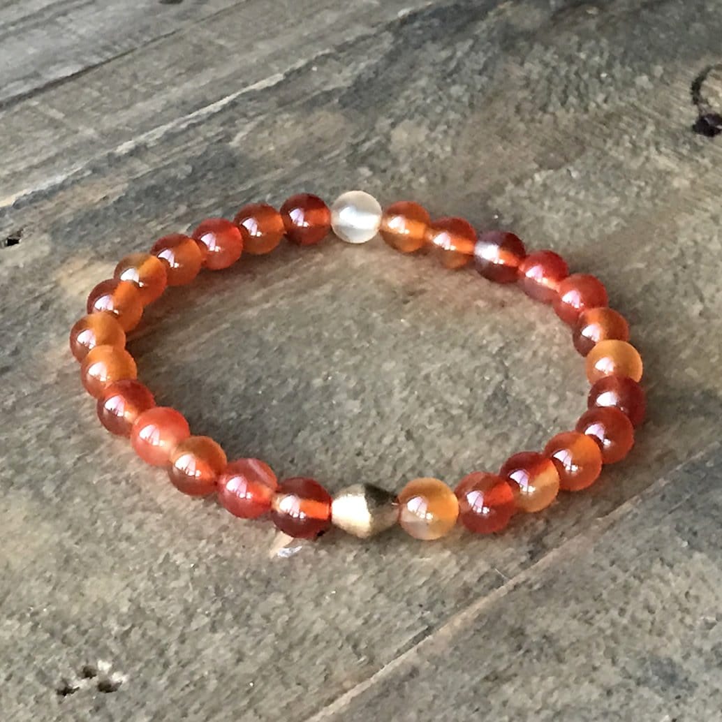 Bracelets - Carnelian Bracelet