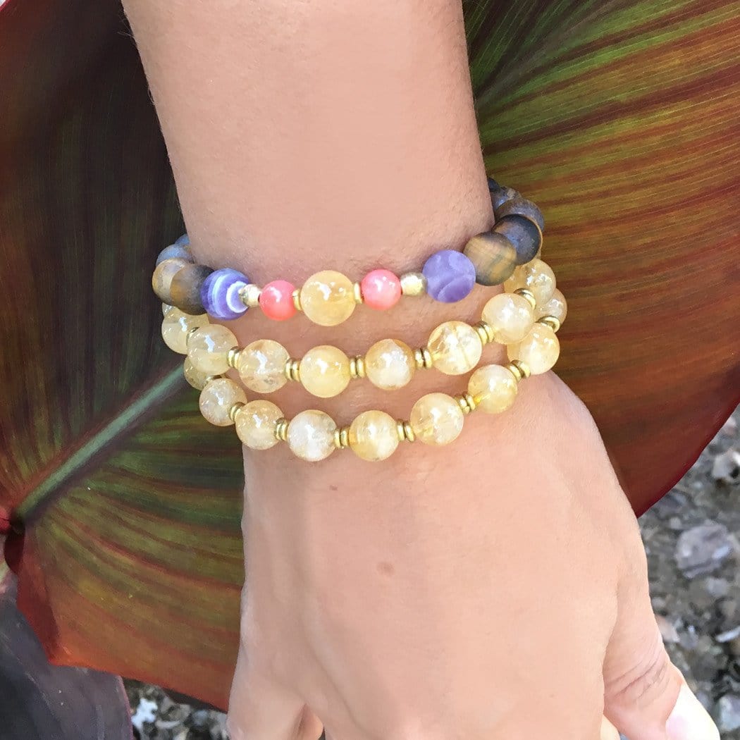 Confidence, Strength + Success Affirmation Bracelet – InJewels Healing  Jewelry