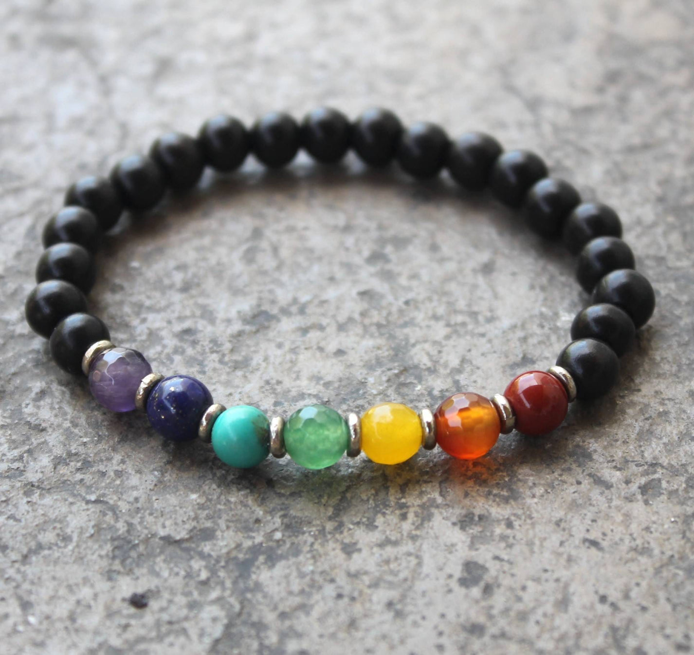 Chakra Gemstones Bracelet – Lovepray jewelry