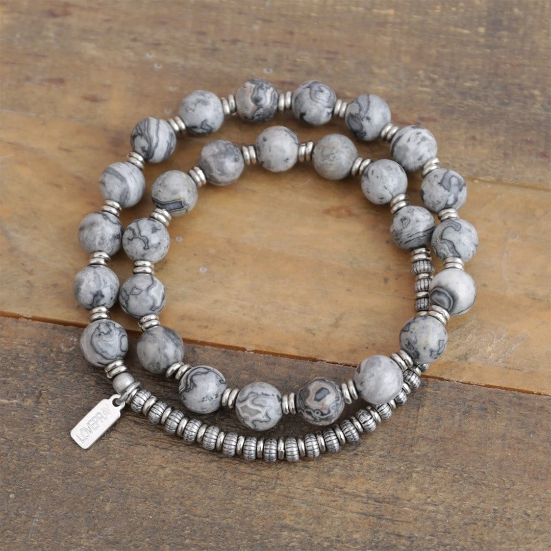 Bracelets - Jasper Mala Bracelet, Men's Bracelet