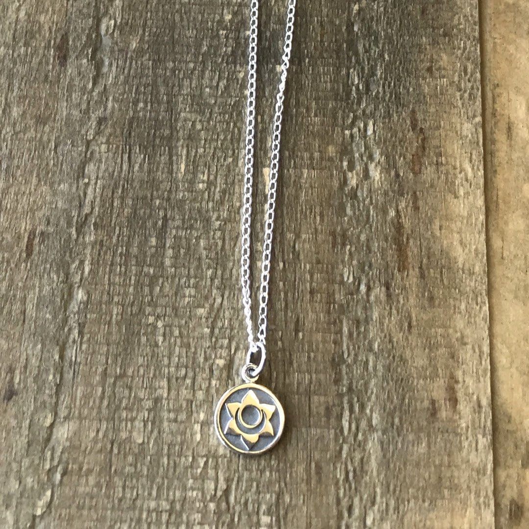 Necklaces - Sacral Chakra Sterling Silver Chain Necklace