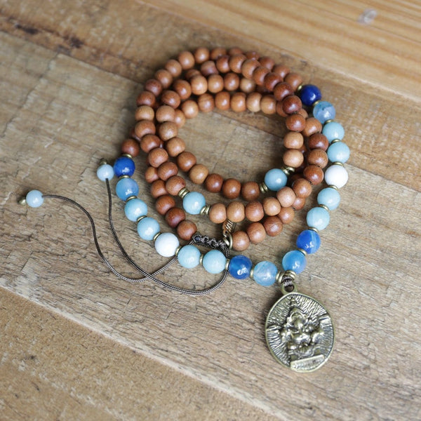 Chakra mala deals necklace